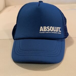 Absolut Vodka Blue Trucker Hat